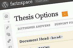 with the thesis theme with the thesis theme