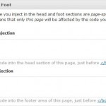 WordPress HiFi Plugin — Head and Foot Injection